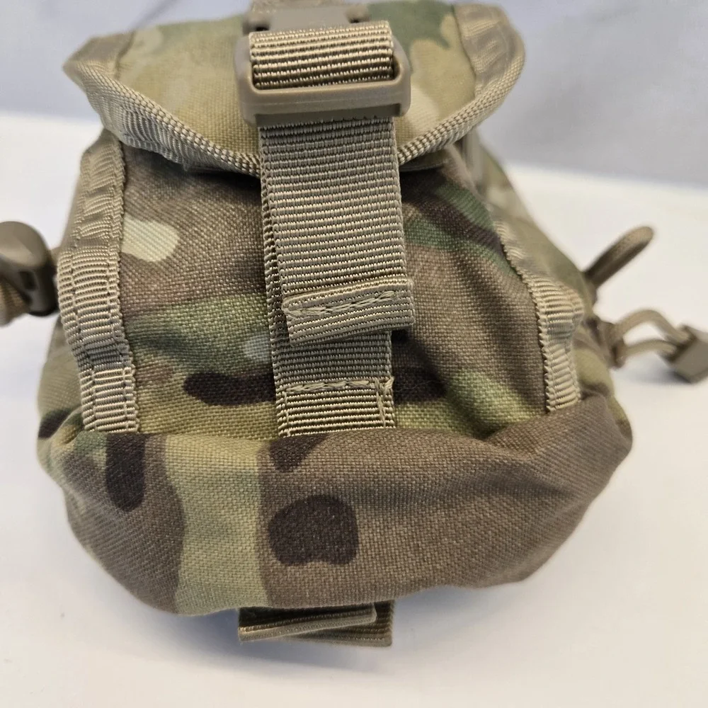 ARMY STYLE SCORPION CAMOUFLAGE 1 QUART CANTEEN POUCH Nwot‎